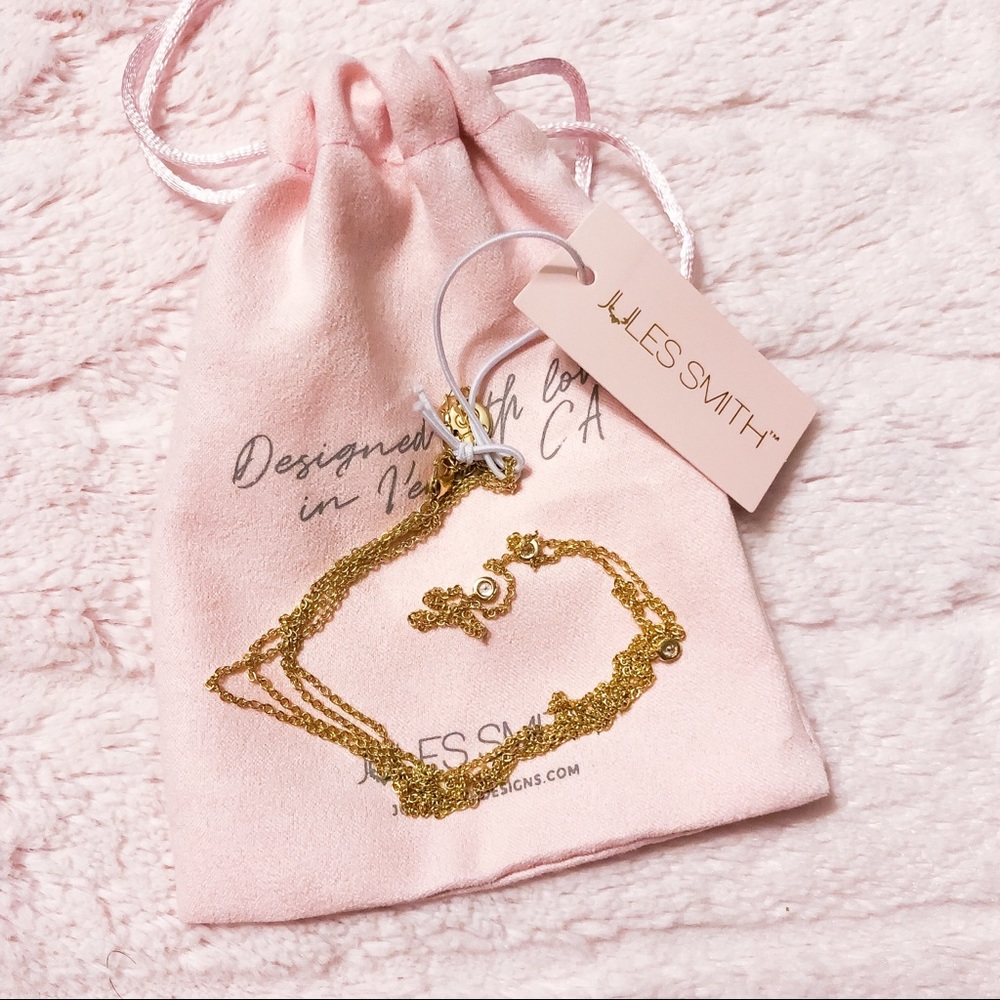 NWT Jules Smith drop necklace